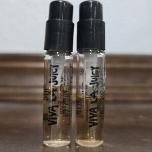 2x Juicy Couture Viva La Juicy Couture Eau de Parfum Sample Spray Women NEW